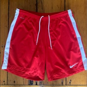 Size Small Red Nike Dri-Fit shorts